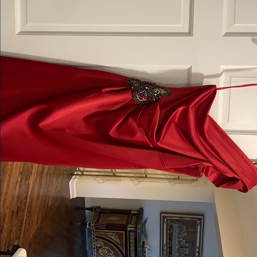 Evening Below Knee Formal Dress